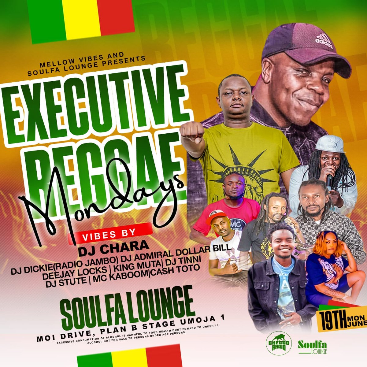 We still in a celebration mood, 'Keki lazima tuonje' lets do it tonight inside Soulfa Lounge Umoja 1,.. for the Executive reggae #JAHMROCKDOBA @CharraDeejay @AngelMariam14 @FayahMama @DjBoboDread @gaucho237