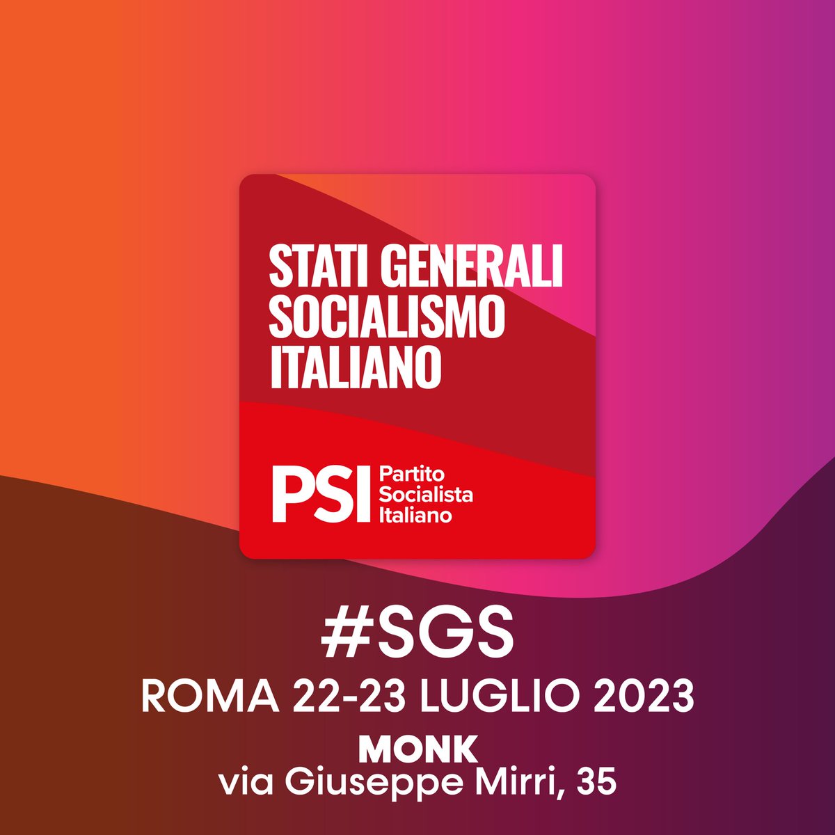 La comunità socialista si ritrova ,le varie anime ,al di là della diaspora .
Un’occasione per discutere ed elaborare proposte su temi importanti :
Lavoro
Sanità 
Ambiente 
Un appuntamento importante.