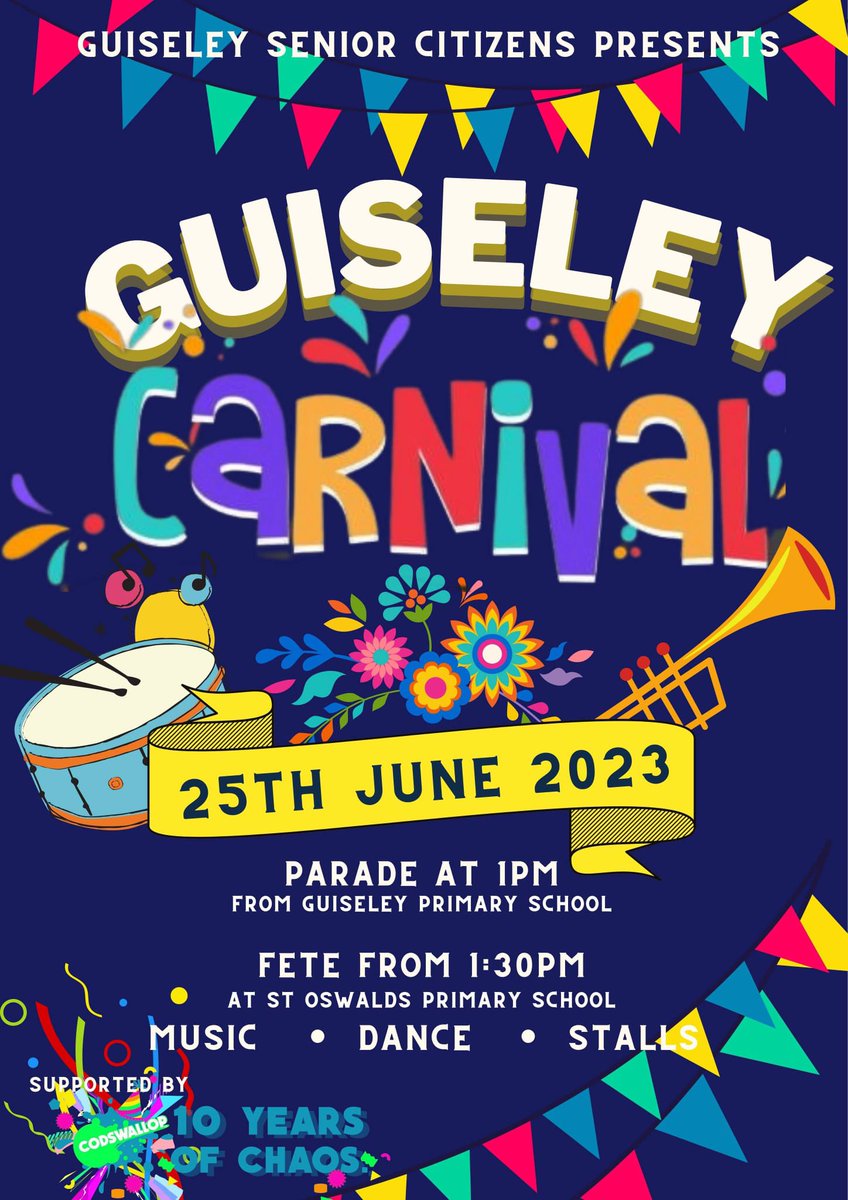 It’s all systems go for Guiseley Carnival this weekend. 
m.facebook.com/story.php?stor…