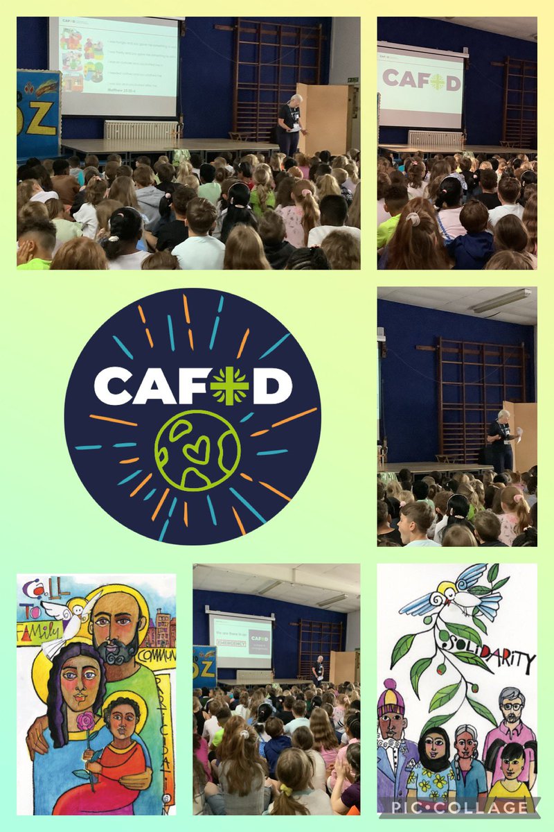 A huge thank you to Edwina from @CAFODSchools for coming into school and sharing the important work @CAFOD do across the globe 🌎 @Mrsaspinall1 @StJosephStBede #sjsbCML #sjsbCST #RefugeeWeek #CompassionIntoAction #SimpleActs