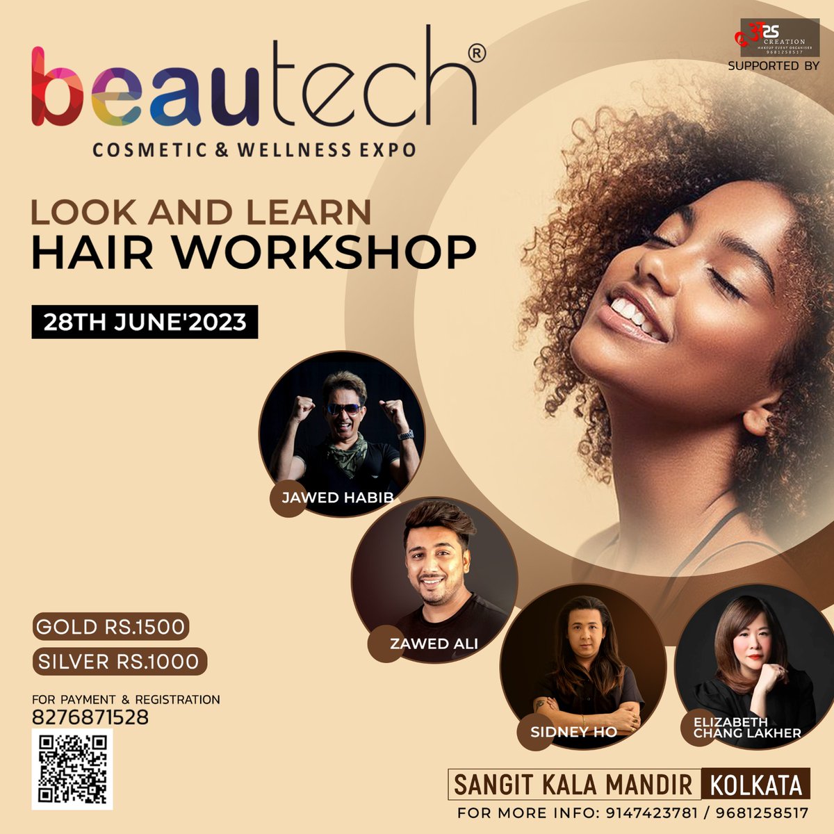 BeautechExpo's tweet image. We are organizing the Look &amp;amp; Learn Hair Styling Workshop, which is on 28th June, 2023.
.
.
Register today
Link in Bio🔗

#beautech #beautechexpo #cosmetics #wellness  #wellnesstips #kolkata #beautysalon #beautytips #hairstylist #makeup #makeupartist #beautychallenge #btkolkata