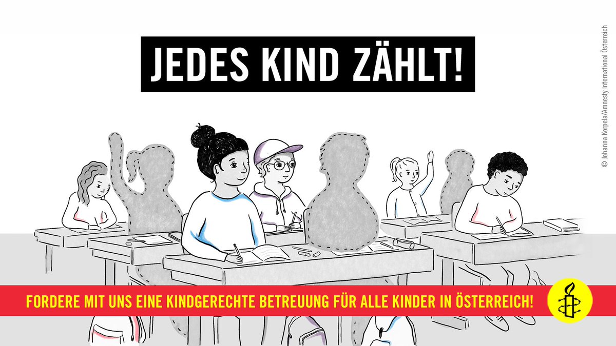 Gemeinsam mit über 10 Organisationen arbeiten wir aktiv daran, dass unbegleitete geflüchtete Kinder ihre Rechte in #Österreich wahrnehmen können. Werde aktiv und setze dich gemeinsam mit uns für die Rechte von Kindern ein: bit.ly/3mqgUMB 2/3