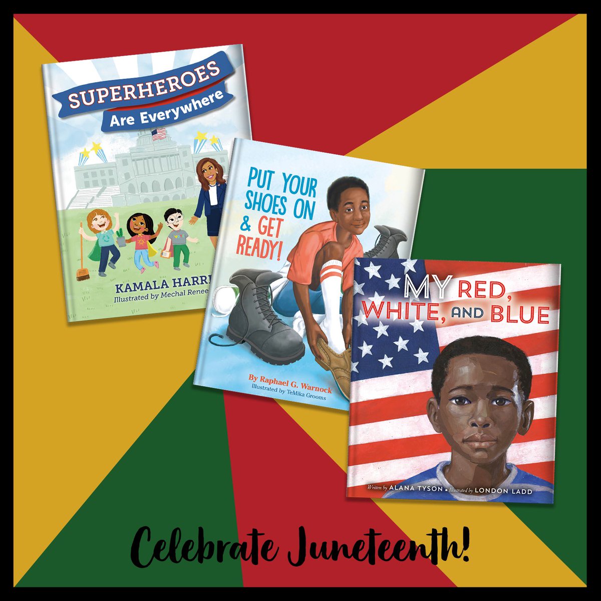 PhilomelBooks's tweet image. Today we are celebrating Juneteenth by reading these books by and about Black heroes, role models, and voices. Which ones will you be reading? (1/2) 

#juneteenth #Juneteenth2023 #JuneteenthWeekend