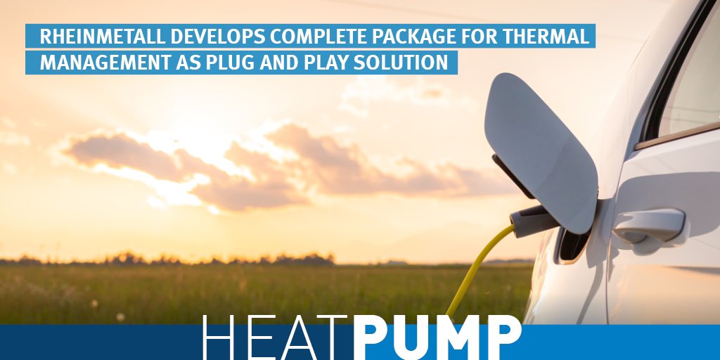 Innovative product for #electricvehicles: #Rheinmetall develops new plug and play solution for heat pumps 

rheinmetall.com/en/media/news-… #electromobility #elecrtriccars #emobility #heatpump
