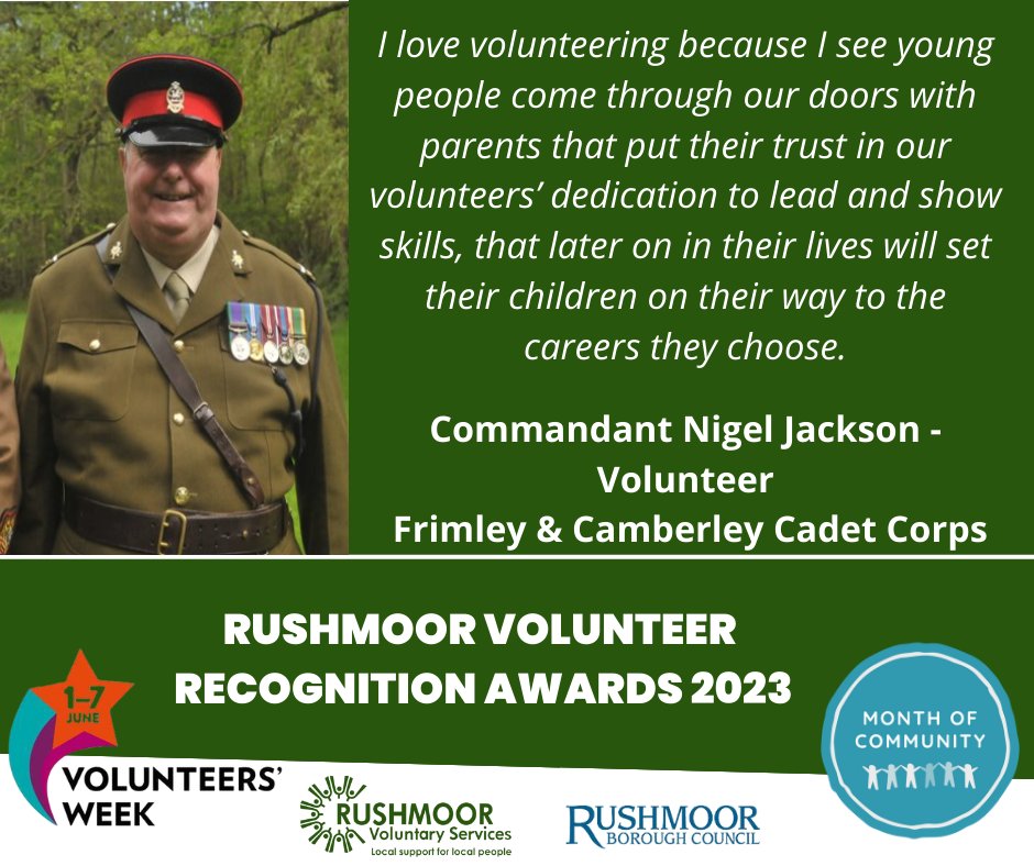Rushmoor Volunteers tweet media