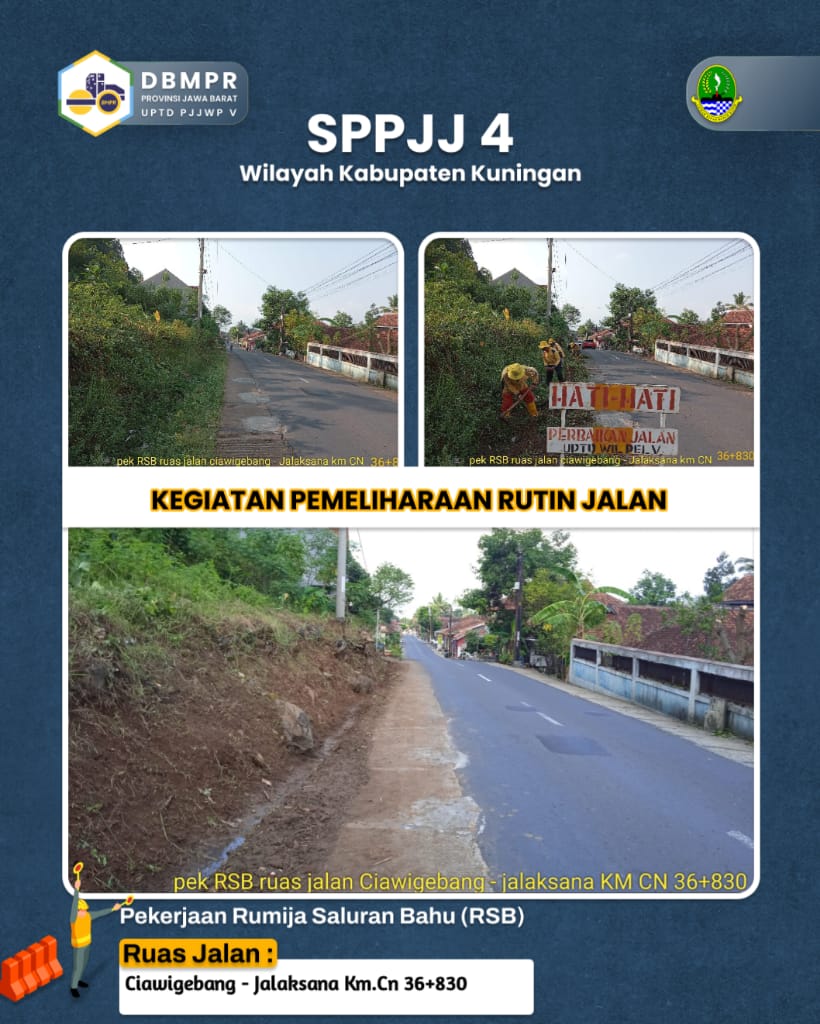 bimalima_jabar's tweet photo. Malam #SobatBima5
Berikut Pekerjaan Rumija Saluran Bahu Oleh SPPJJ 4 Kab. Kuningan.

@ridwankamil 
#dbmprjuara https://t.co/LHpxxDFBwk