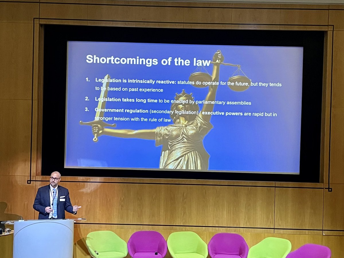 JGomezQuintero's tweet image. Great presentation from @LorenzoPasculli on Future Proofing the Law against Emerging Financial Crime Threats! @UCLCrimeScience #icsc2023