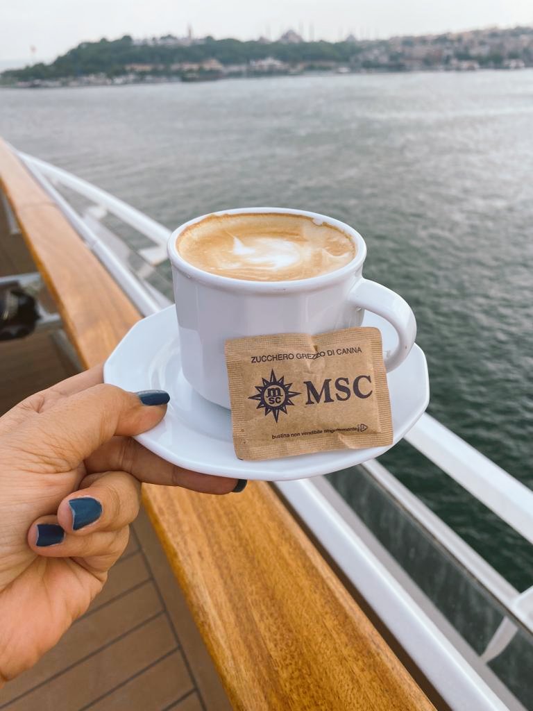 HulyaMsl's tweet image. Kahvesiz olmaz diyenler bir de burda denemeniz lazım #mscsplendida #cruise #turizmci #cappucino