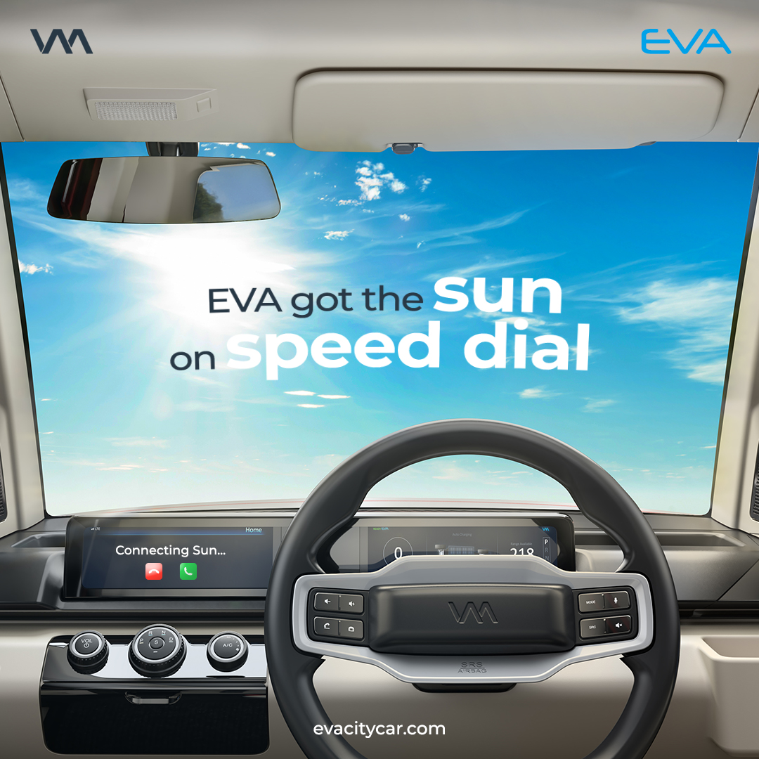 Your eco-friendly companion, fueled by sunshine
Drive into a brighter future with India's first solar-electric car.
#solarcar #electriccar #firstofitskind #energysaving #EV #zeroemissions #electricvehicle #chargingcar #CarForTheCity #stylish #SmartCar #Vavye_eva #urbanmobility