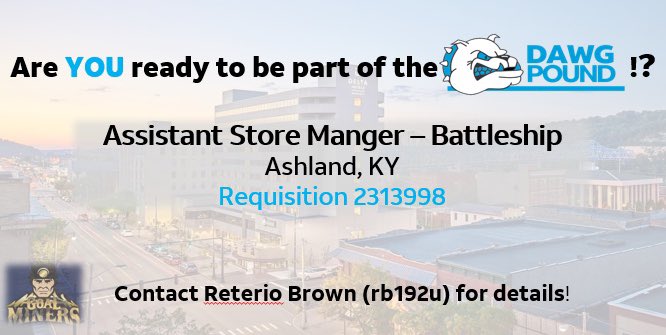 Sharonaka Earp (@sharonakae) on Twitter photo Looking for a highly motivated sales driver to join a very experienced team in Ashland, KY! Contact <a href="/TheREAL_Terio/">Reterio Brown</a> or myself for details today! Looking for a highly motivated sales driver to join a very experienced team in Ashland, KY! Contact <a href="/TheREAL_Terio/">Reterio Brown</a> or myself for details today!