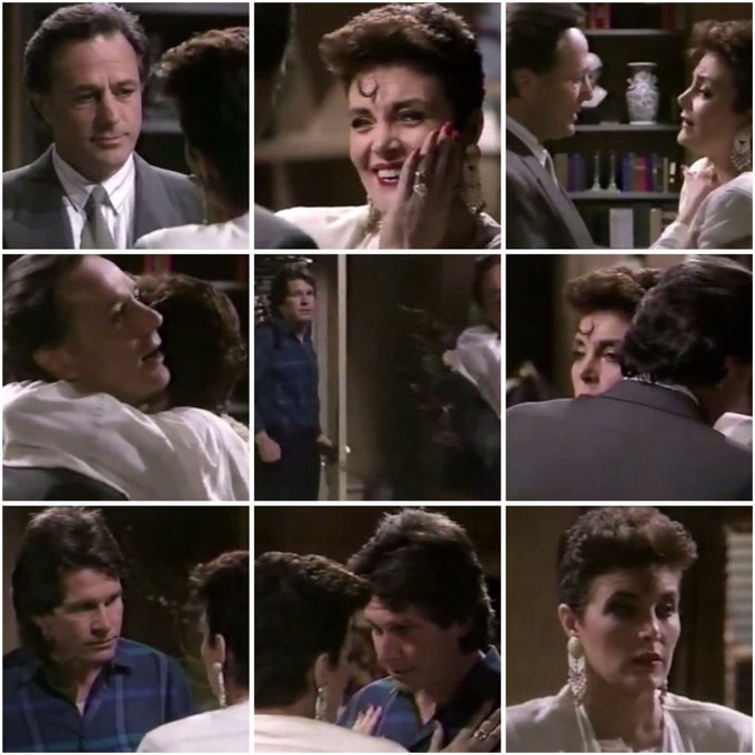 #OnThisDay in 1991, Mitch found Felicia in Lucas’s arms #AW #AnotherWorld