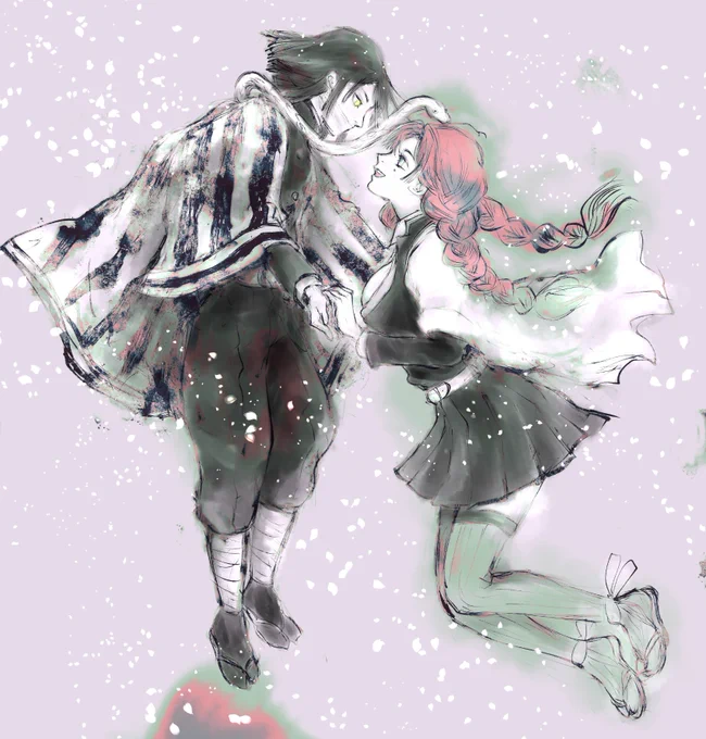 きめつ 刀鍛冶編良かったです・・・!おばみつ可愛かった 過去絵