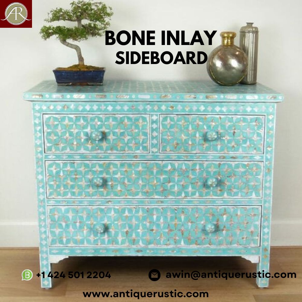 Bone Inlay Furniture Sideboard for Timeless Elegance
Visit Now for More Info -
 Contact Detail - +1 424 501 2204
 Email - awin@antiquerustic.com
#BoneInlaySideboard #LuxuriousFurniture #ExquisiteDesign #ArtisanalCraftsmanship #TimelessElegance #StatementPiece #SophisticatedStyle