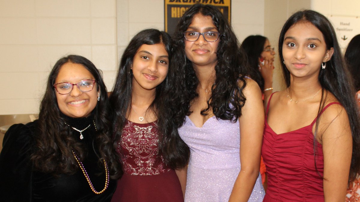 The annual Crossroads semi-formal was held at South Brunswick High School recently, giving 8th-graders from North and South a chance to dress their best. Want to see many more photos from this event? Check out our Facebook page: facebook.com/SBSDXRDS/photos