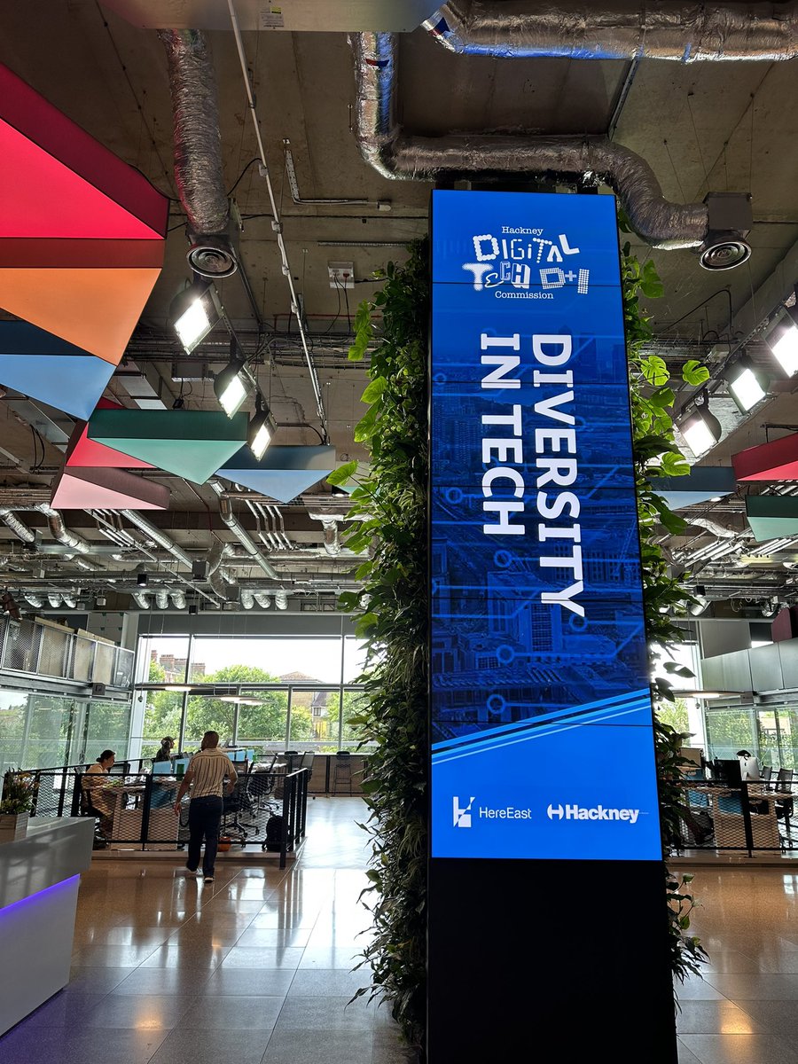 HereEast's tweet image. Our Diversity in Tech event is starting now in @Plexalcity with @mayorofhackney and @hackneycouncil ⬇️

Come and join the discussion: "What can we do locally to build new pathways for diverse talent?” #diversityintech