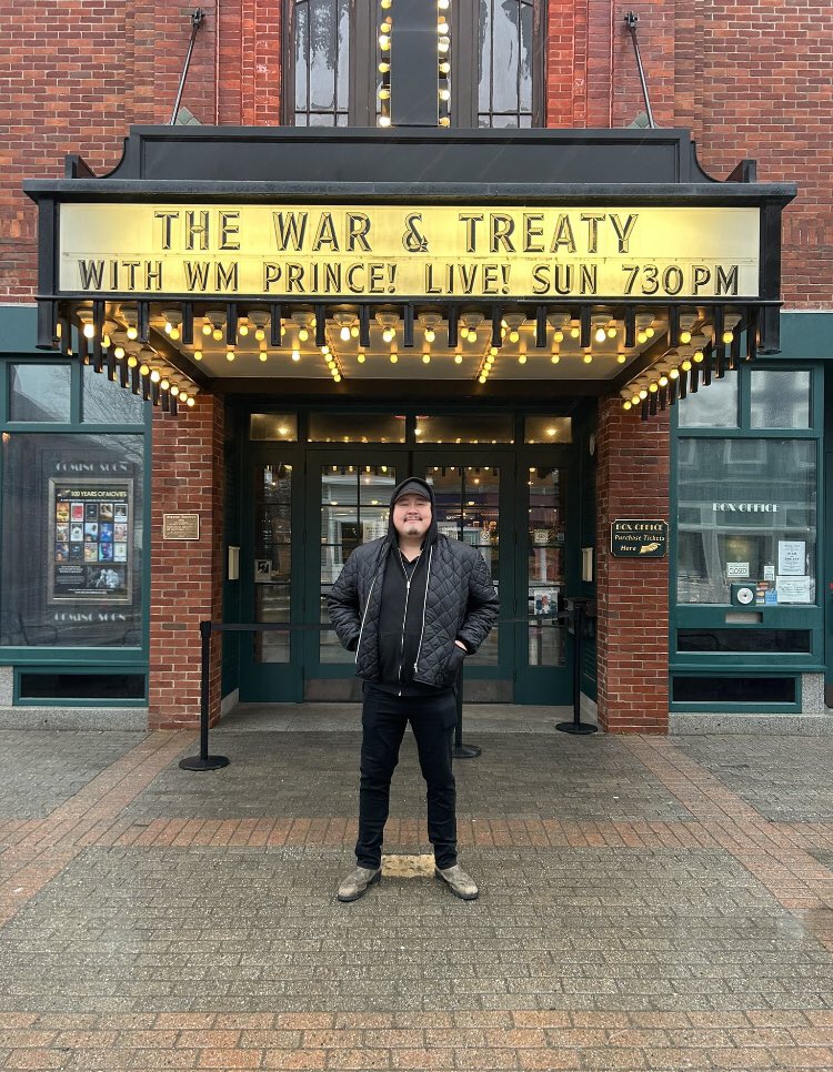 William Prince (@patson_andrew) on Twitter photo It’s a beautiful rainy night in Rockland, Maine. Excited to play this beautiful theatre with The <a href="/WarAndTreaty/">The War And Treaty</a> this evening! See you soon!
Sincerely,
WM It’s a beautiful rainy night in Rockland, Maine. Excited to play this beautiful theatre with The <a href="/WarAndTreaty/">The War And Treaty</a> this evening! See you soon!
Sincerely,
WM