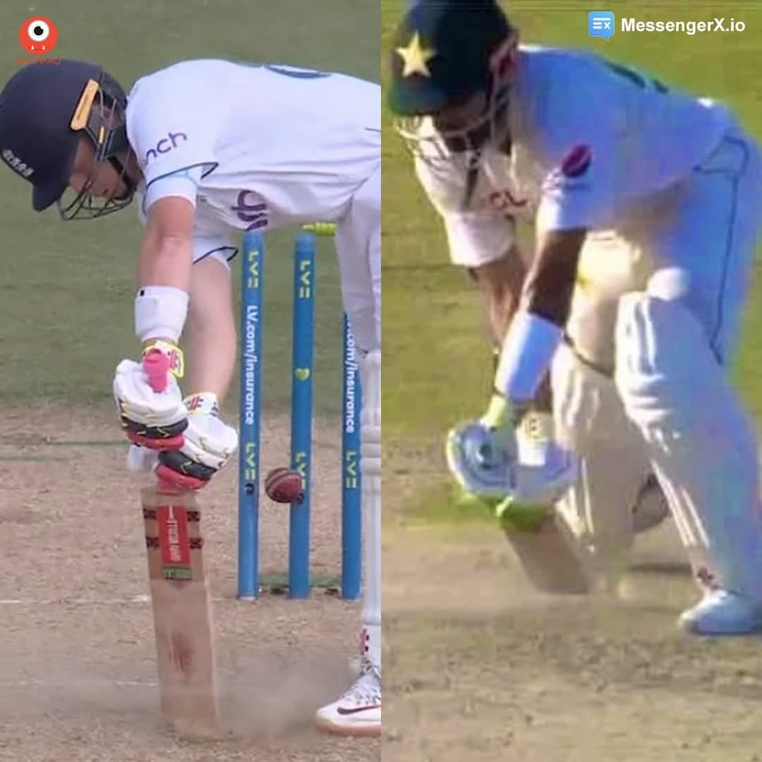 Same Cracking Delivery by Pat Cummins 🥶 
Pope and Babar 🔥 
#CWC23 #Ashes23 #PakistanCricket
