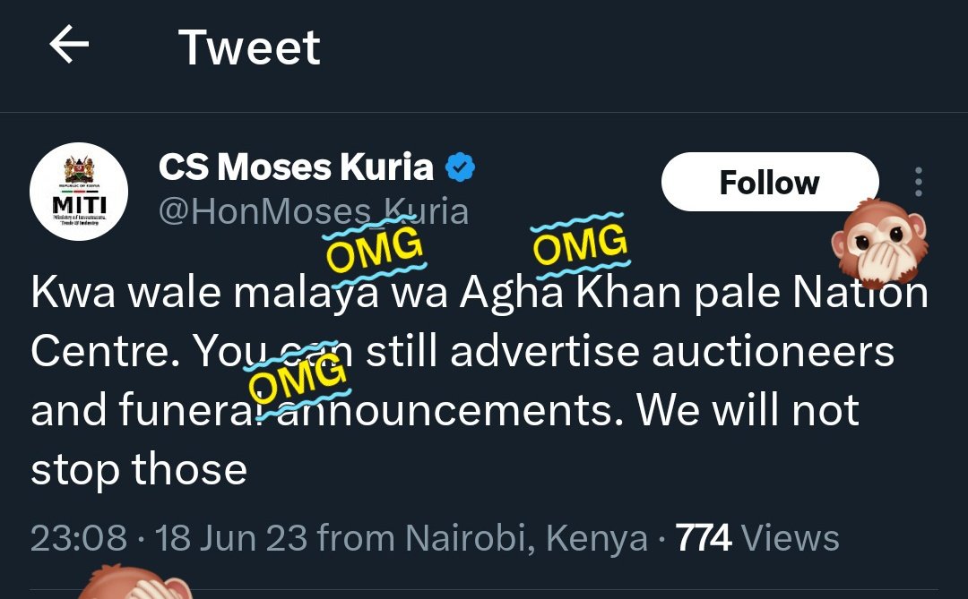 goldfishpr's tweet photo. Kata miti!
Kata miti!
#csmoseskuria
MITI https://t.co/gVRBb0SC9o