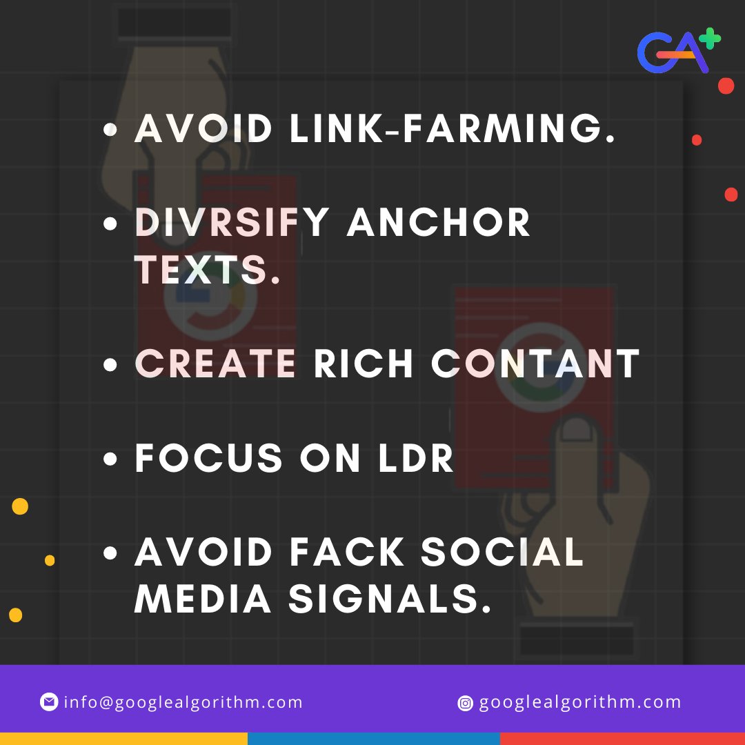 AlgorithmGoogle's tweet image. 🚫🔍 Avoiding Google Penalties: Your Essential Guide! 🔒✋

Follow these expert tips to safeguard your website&apos;s rankings and traffic. 🛡️

Follow us for more....👍

#GooglePenaltyProtection #DigitalMarketingTips #SearchEngineOptimization #AlgorithmUpdates #googlealgorithm