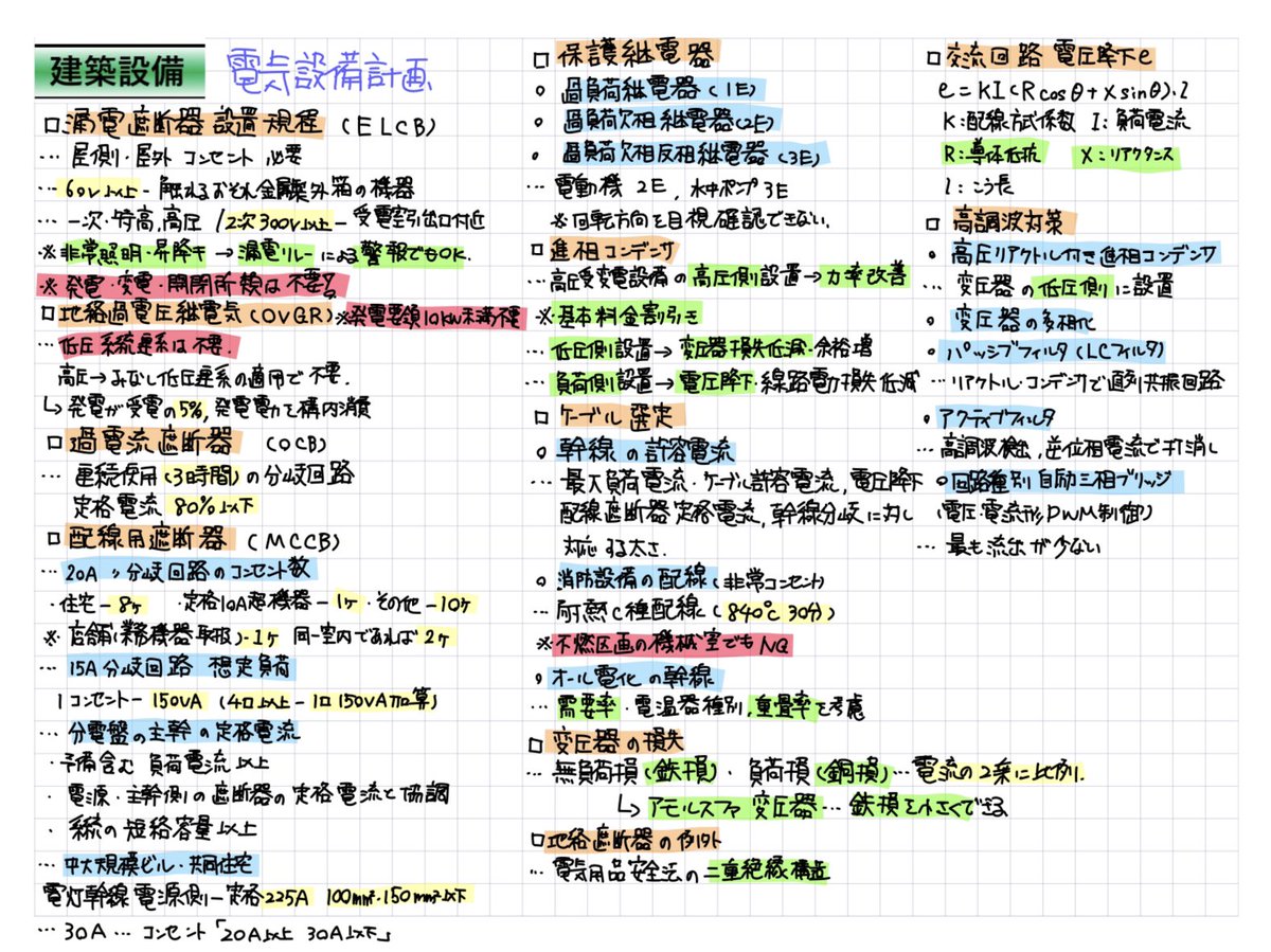 katoshi_com's tweet photo. 建築設備士 1次試験、iPadフル活用で勉強した
ノートアプリで暗記事項まとめて、電車通勤でスマホで復習。
Excelで回答欄作って、自動採点できる関数入れて、過去問を解いた

今までは紙ノートにまとめてたけど、このやり方結構オススメです。 https://t.co/eemMgIQnOQ
