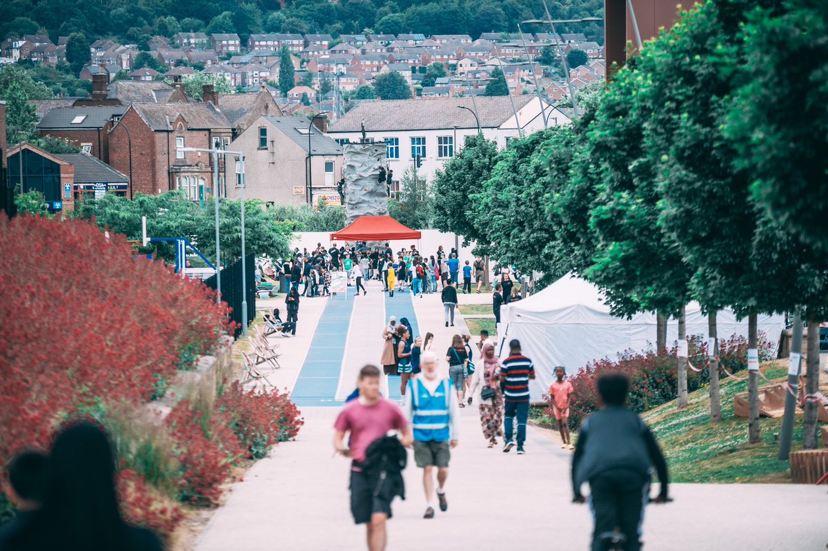 movemoresheff's tweet photo. Olympic Legacy in Action weekend - Complete! ✅

3,500 people active across @OLPSheffield over 3 days.

Far too many people to thank for making it possible. Just fabulous collaboration everywhere!

Share your pictures below ⬇️ and see you in 2024? https://t.co/8QEw3ZCzXb