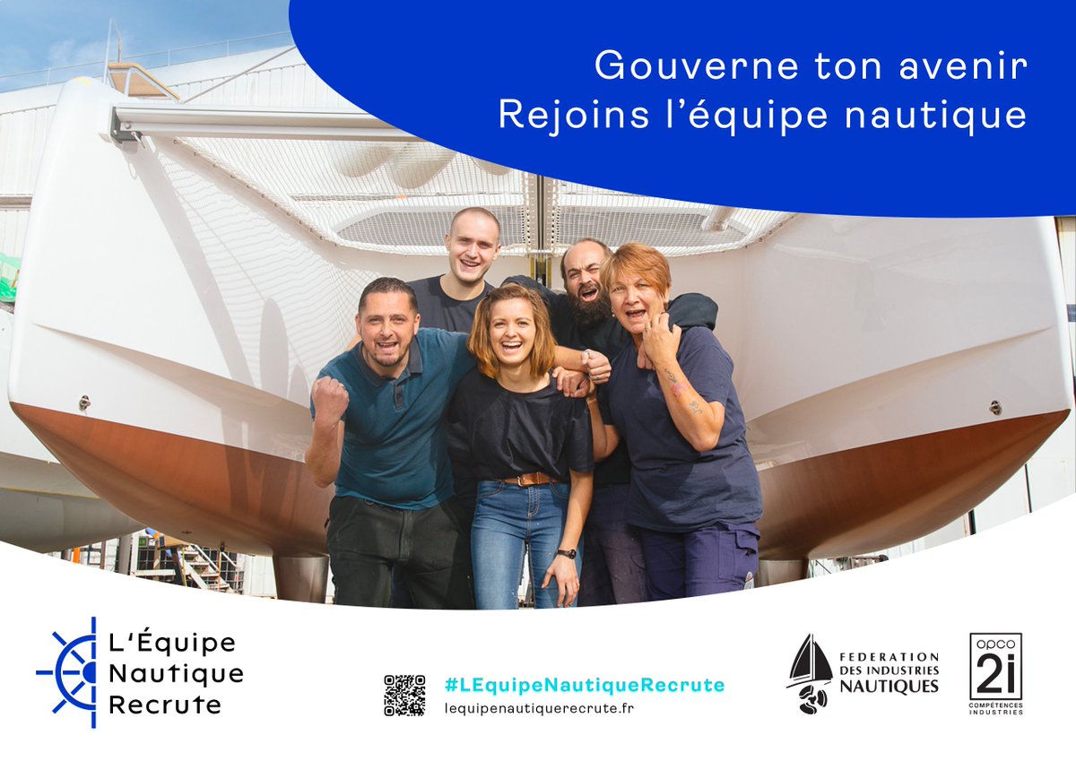 [Lundi Emploi] CDI, CDD, stage, alternance, transfert d'entreprise : près de 30 nouvelles offres à découvrir cette semaine. Sur notre site👉fin.fr/app/annonce/to… et également sur  L'Equipe Nautique Recrute👉lequipenautiquerecrute.fr
#emploi #nautisme #recrutement