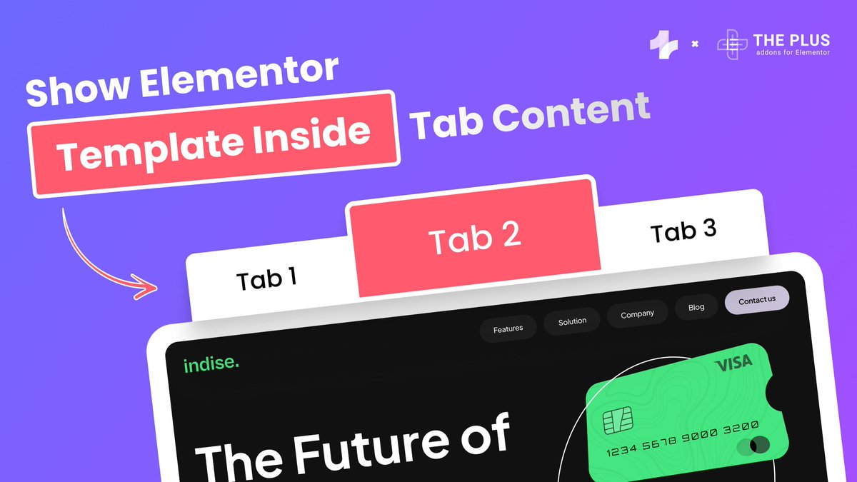 tpaelementor's tweet image. Learn How to add Template Section inside Elementor Tabs Content 🤩
Watch now - youtu.be/SO7
#ElementorTips #WordPressTutorial #WebDesign #WebDevelopment #TutorialVideo #DigitalMarketing #OnlineEducation #WebsiteDesign #ContentCreation #VideoTutorial #TechTips