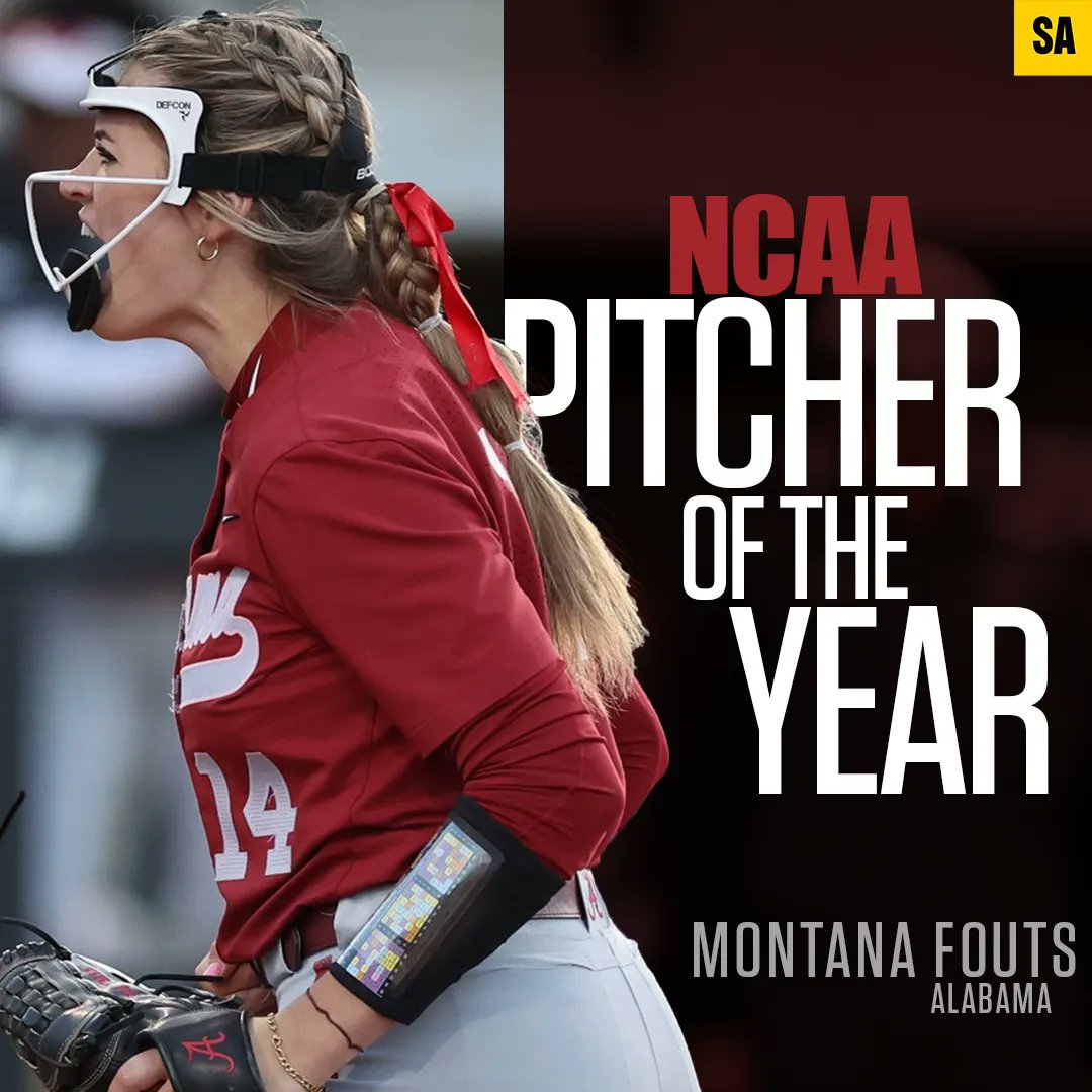 The ace. 😤

@AlabamaSB's Montana Fouts is our 2023 NCAA Pitcher of the Year.

buff.ly/43Mqz0o