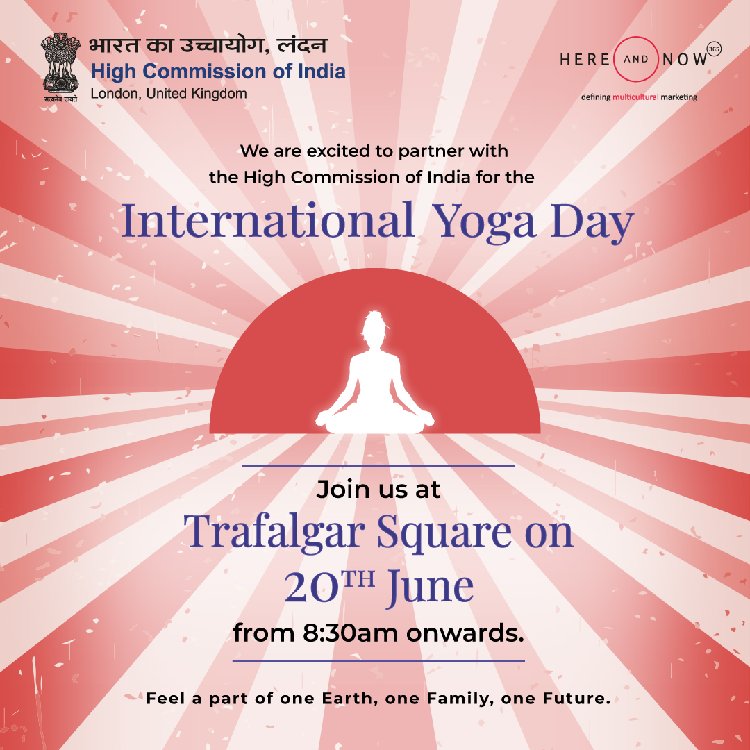 Tomorrow we are at Trafalgar Square for International Yoga Day, where we partner with the High Commission of India. This @mygovindia initiative celebrates the physical, mental & spiritual prowess of Yoga at a global stage. @HCI_London @mygovindia @RishiSunak