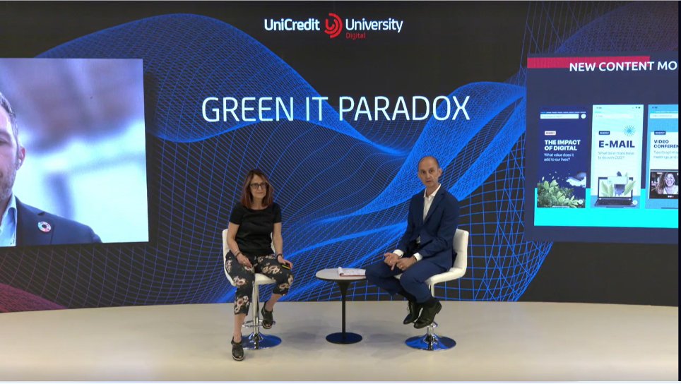 How to overcome the Green IT paradox?
Proud to have brought Capgemini's point of view and concrete examples to the event "The Green IT Paradox" organized by Unicredit University Digital. <a href="/CapgeminiAIE/">Applied Innovation</a>