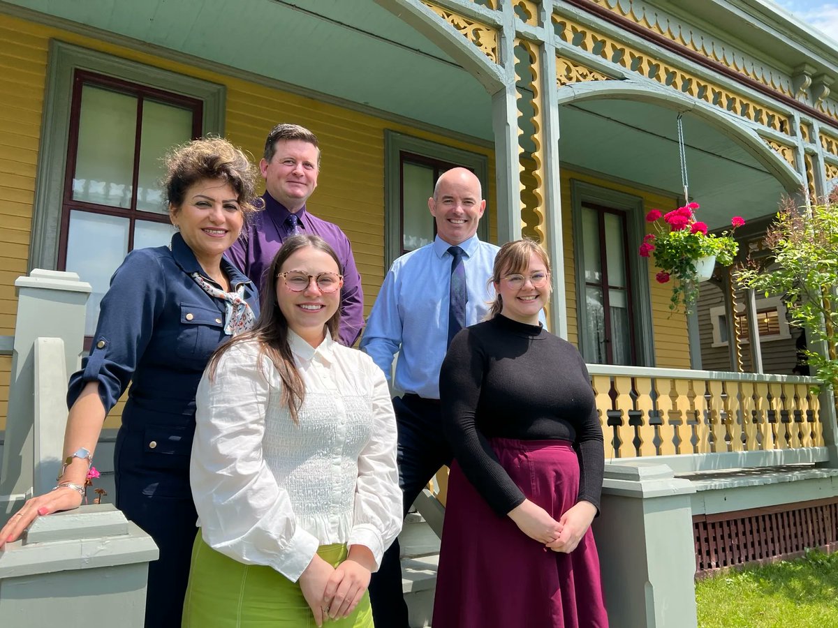 immigratepei's tweet photo. Graduation Ceremony Government of Prince Edward Island: 
Developing Emerging Leaders Program Cohort 2.0 / June 2023

An inspirational #leadership journey with Jessica Williams, Alexandra MacDonald, Eamon Dooley, and Bradshaw Campbell. https://t.co/vd1OsfAphF