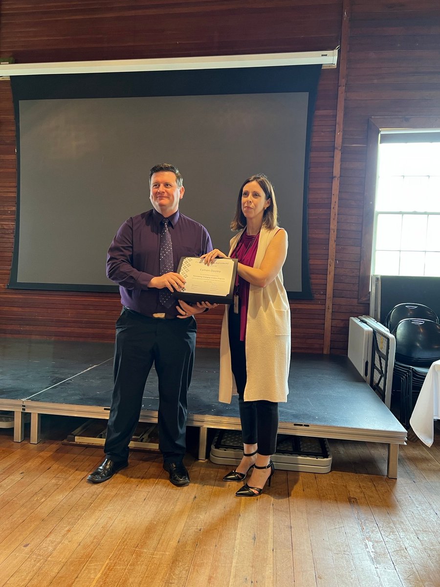 immigratepei's tweet photo. Graduation Ceremony Government of Prince Edward Island: 
Developing Emerging Leaders Program Cohort 2.0 / June 2023

An inspirational #leadership journey with Jessica Williams, Alexandra MacDonald, Eamon Dooley, and Bradshaw Campbell. https://t.co/vd1OsfAphF