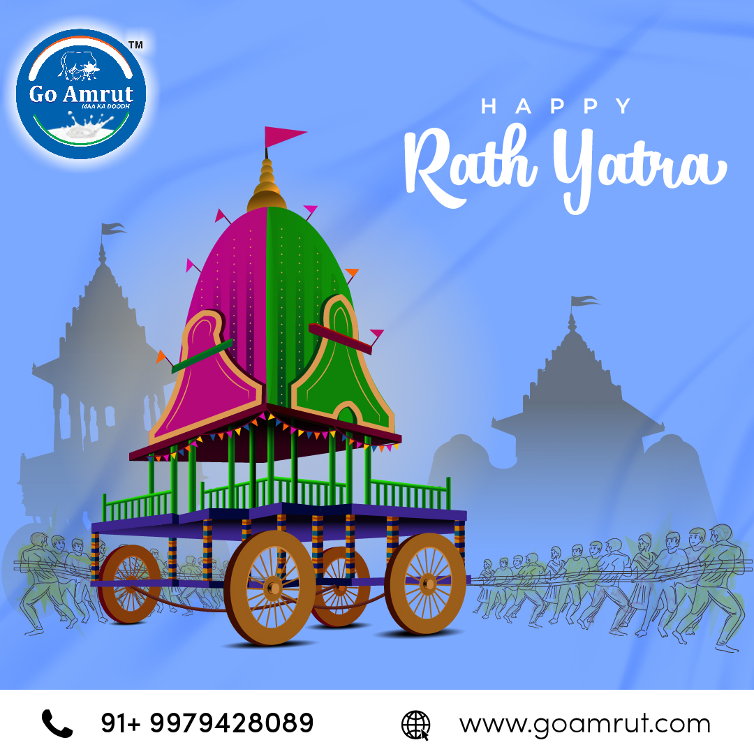 We wish you joy and abundance on your divine journey. Happy Rathyatra from the Go Amrut Family!
.
.
#goamrut #A2milk #pureghee #rathyatra #rathyatra2023 #childhealth #healthfirst