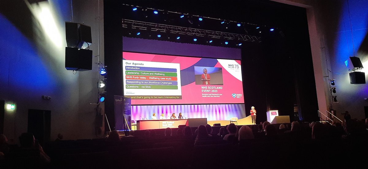 Afternoon session: creating a positive workforce culture for those who care for others #NHSScot23