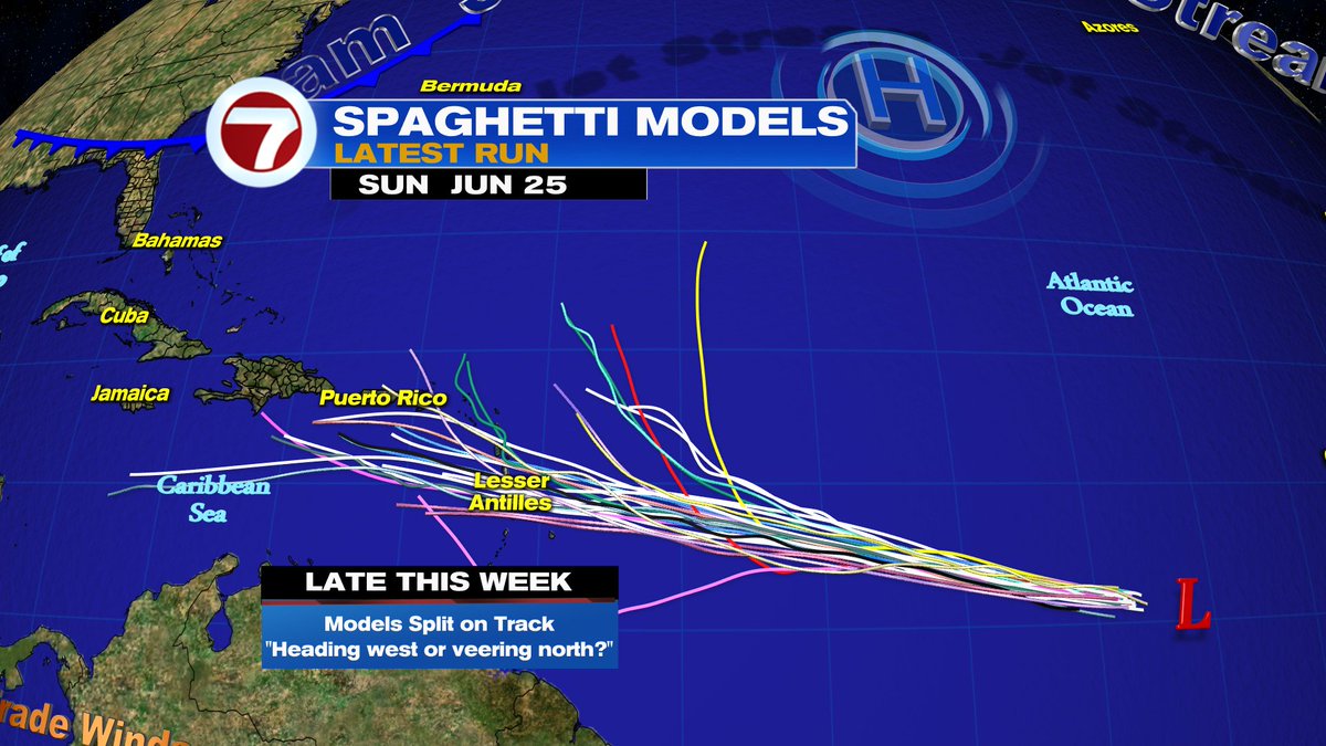 Vivian Gonzalez on Twitter "Latest models on Invest 92L showing that