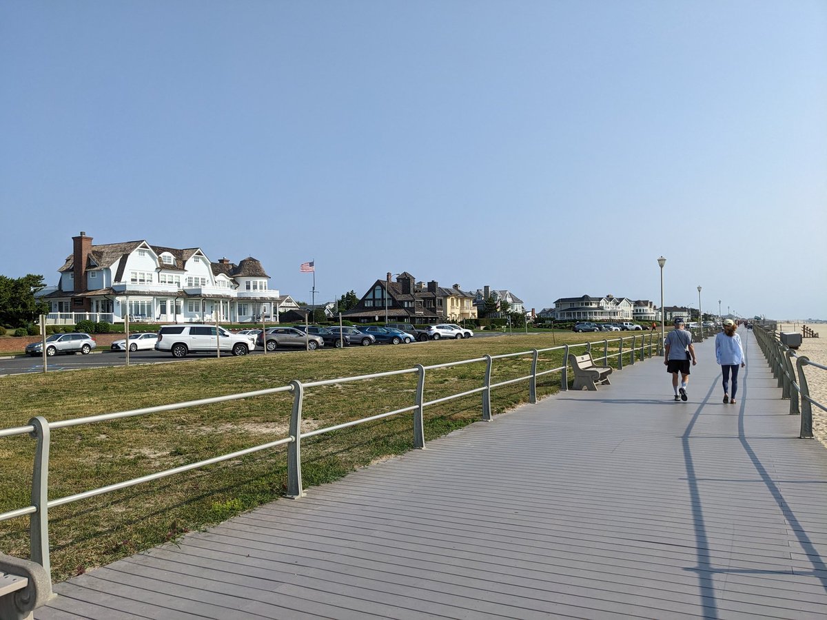ReporterJim's tweet image. Hard to find a more gorgeous backdrop for our morning lives than the Irish Riviera, Spring Lake NJ @News12NJ