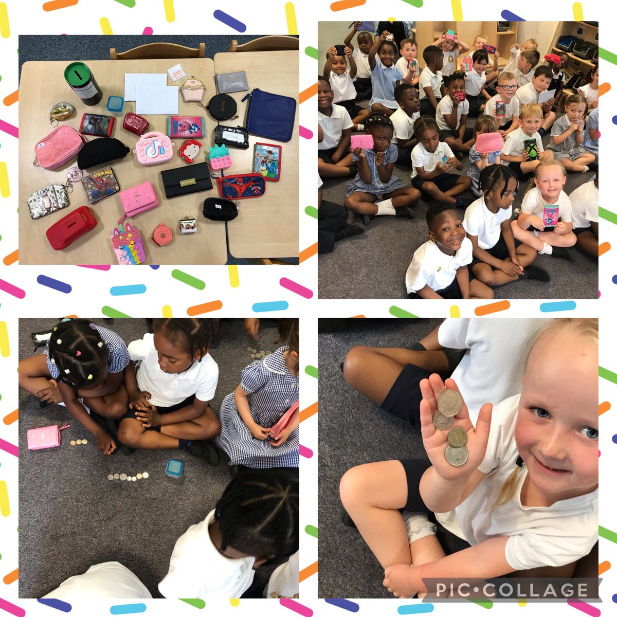 A wonderful week in Reception learning about Financial Education. We baked cupcakes for charity and then had to make money decisions...should we spend or save our money? #Money #EYFS #WaterAid