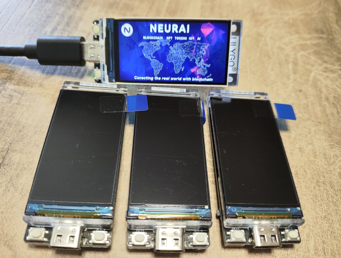 Today some new partners for the #Neurai project have arrived.

There are still more "friends" on the way and testing will start soon 😎

More information about this <a href="/lilygo9/">LILYGO</a> board here:

lilygo.cc/products/t-dis…

#ESP32 #Tokens #Assets #XNA
