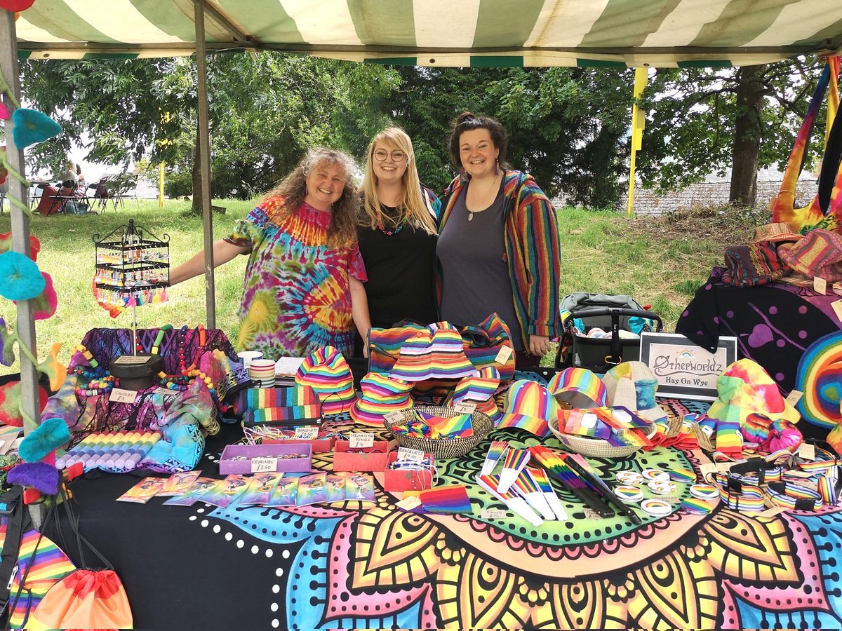 OtherworldzHay's tweet photo. β€οΈππππ Thank you Hay!! ππππβ€οΈ
We had the best time at Hay Pride - everyone was so friendly, the music was fab, the weather was great and the vibe was perfect! We can't wait till next year! π³οΈβπ
#hayonwye #haytoday #visithay #haypride #haycastle #prideπ #pride2023 https://t.co/6QOv7QV3Aa