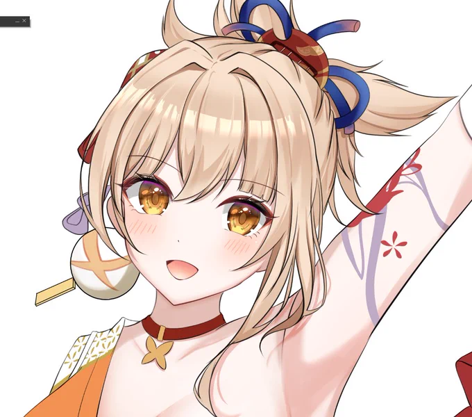 全然途中だけどお誕生日絵かいてる(^▽^)/ 久しぶりの二次創作めためたたのしい・・・!!!