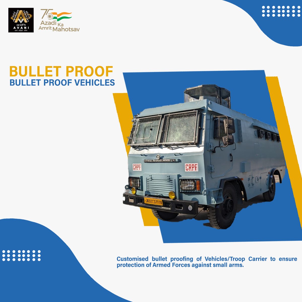 ARMOURED VEHICLES NIGAM LIMITED on Twitter "As part of the Azadi ki