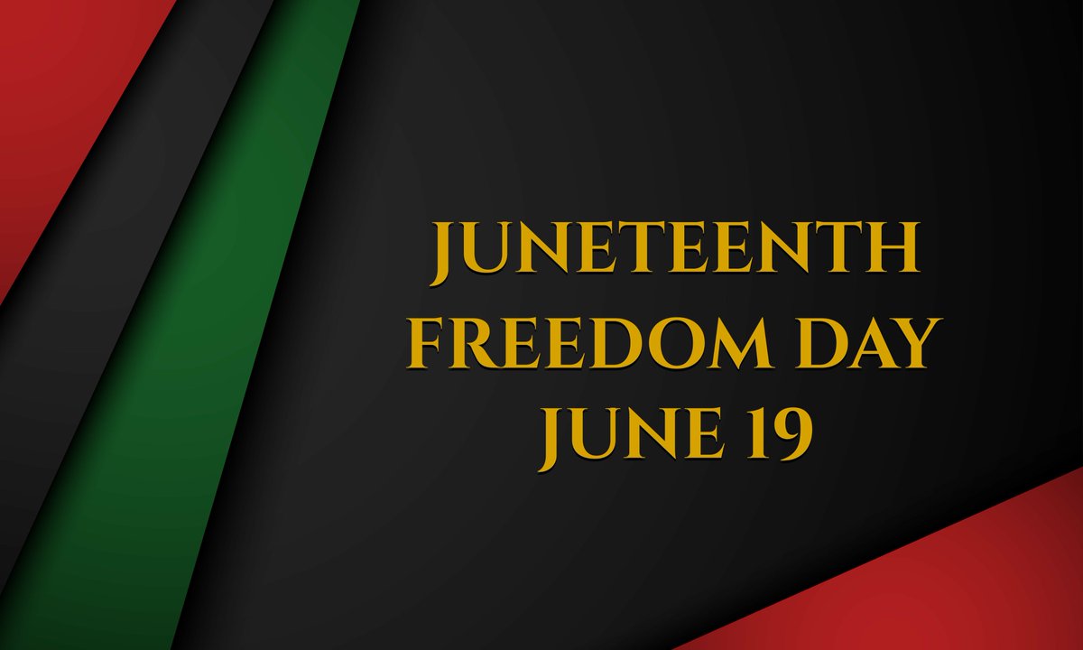 Happy Juneteenth!

“Today on Juneteenth, the day we celebrate the end of slavery, the day we memorialize those who offered us hope for the future and the day when we renew our commitment to the struggle for freedom." — Angela Davis