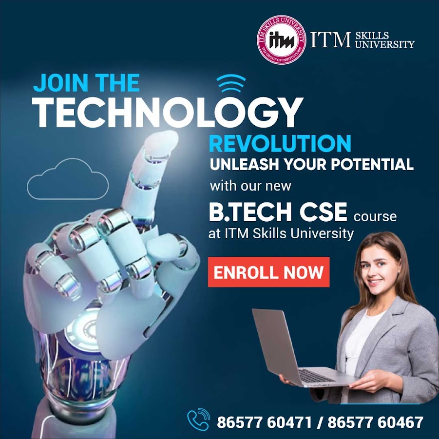 We live at a time when technology is critical to many aspects of life, and the diverse skills provided by this degree are in high demand.
Join us and become an industry-ready professional, Apply Now!!
#itm #itmisu #isu
#BtechCSE #ComputerScienceEngineering #TechGeeks #CSEStudents