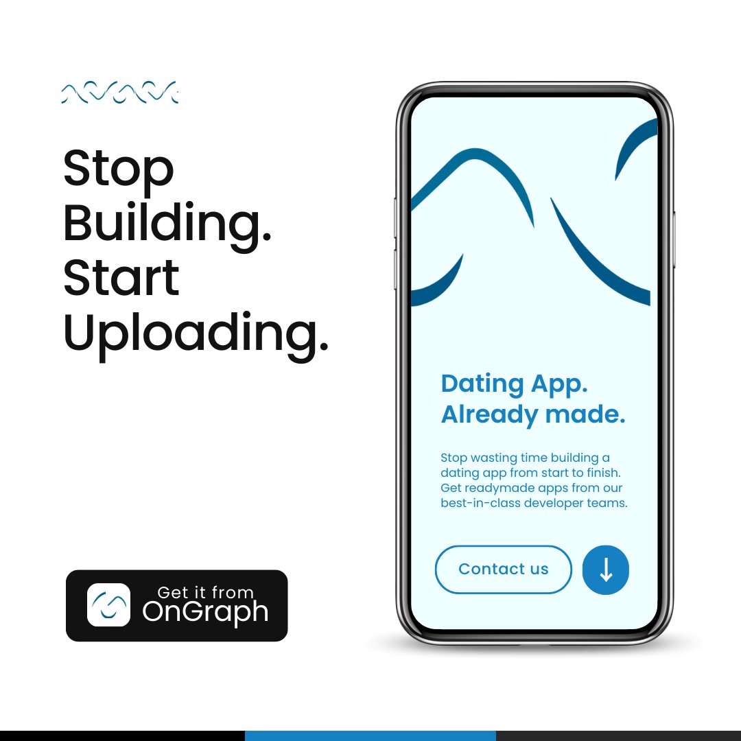 OnGraph's tweet image. Developing a dating app from scratch is a tough process and that&apos;s why we&apos;re releasing our first readymade app solutions for dating apps! 💯

Contact us here ⬇ to know more ✨
bit.ly/3Cq4gBy 

#ReadymadeApps #SaaS #ECommerce #OnlineDating #Relationship #Date #OnGraph