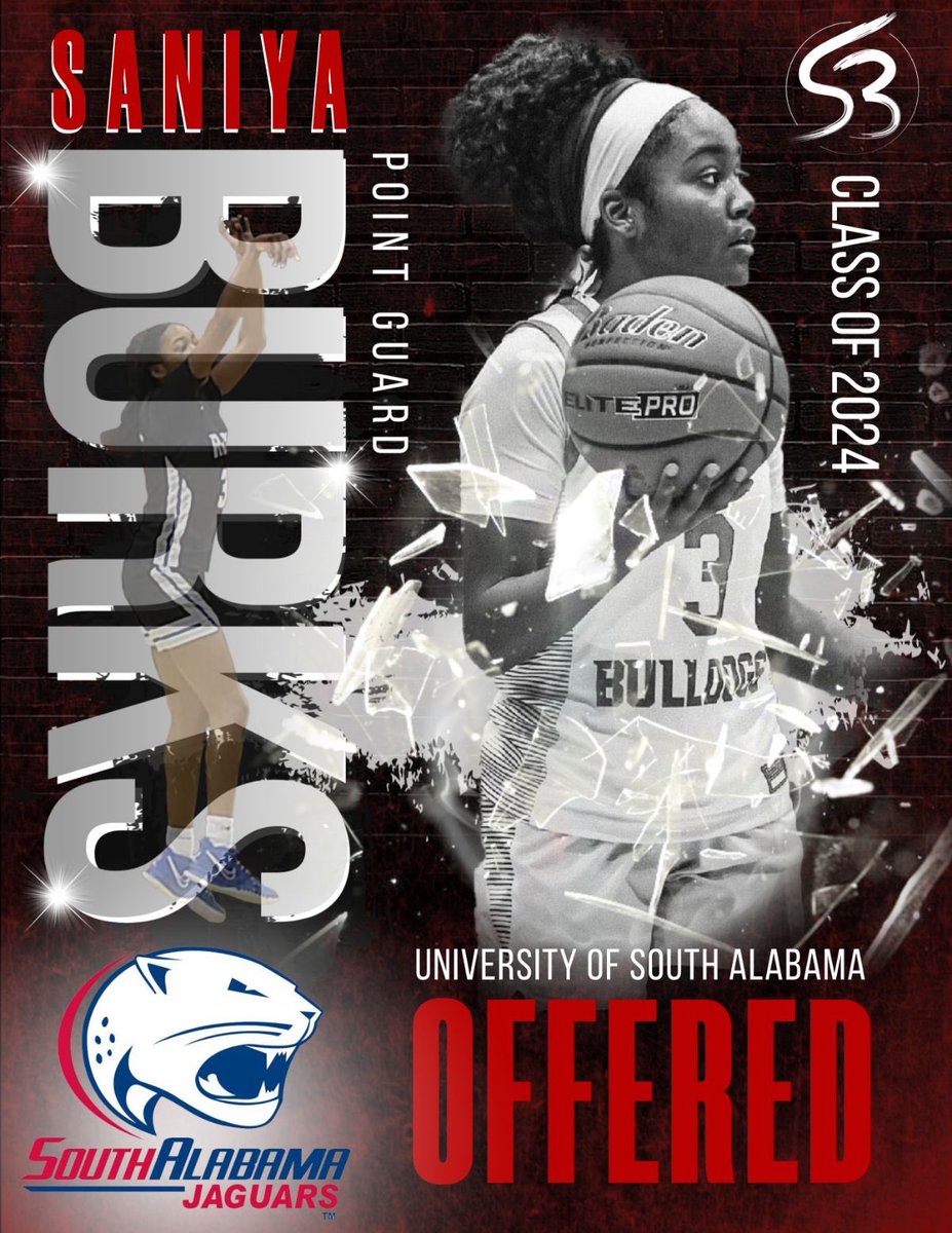 After a great talk with <a href="/YolishaJ/">Yolisha Jackson</a> , I am beyond blessed to receive an offer from The University of South Alabama❤️❤️!

<a href="/truthgbb/">Truth Basketball</a> <a href="/SouthAlabamaWBB/">South Alabama Women's Basketball 🏀</a> 
<a href="/TRUTHBBALL21/">T.R.U.TH. BASKETBALL</a>