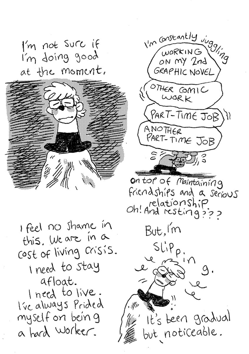 「Not Doing So Good (part 1)」Lucie Ebreyの漫画