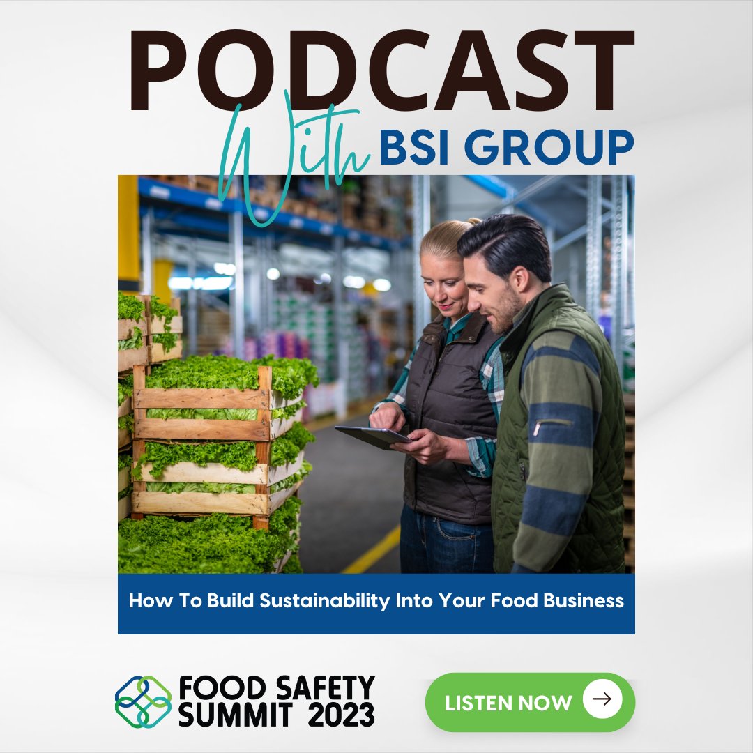 Sustainability is one of the most critical issues of our time, but knowing how to get started can be hard. Listen to this week's podcast on how to build sustainability into your food business - spotifyanchor-web.app.link/e/egFNcXF3KAb

#sustainability #netzerotransition #sustainablefoodsystems