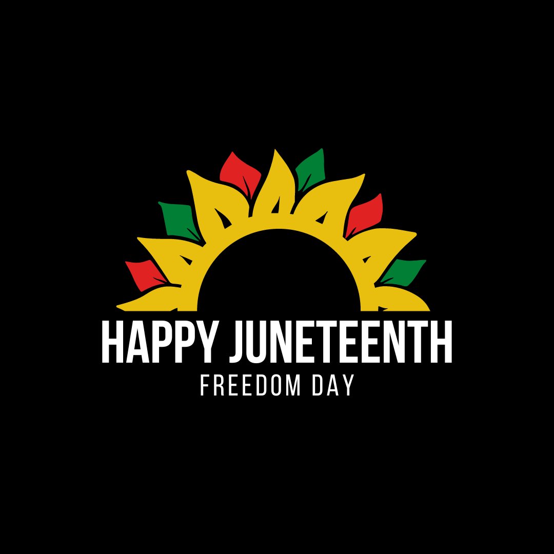 michigan_mind's tweet photo. Happy #Juneteenth from the #MIMInd team. Today is a monumental day to honor and remember in the journey towards social justice and equal opportunity. https://t.co/uK12bIZD1z
