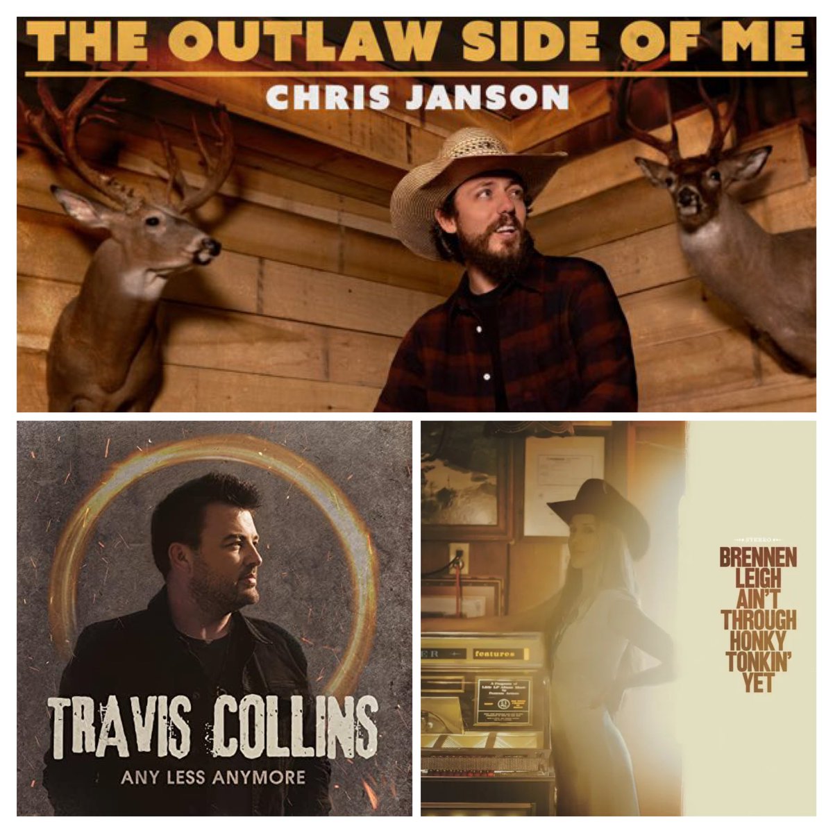 dlovell1986's tweet photo. New albums in the spotlight this week from @janson_chris , @TravisCollins01 and @BrennenLeigh 3pm or 11pm GMT (10am and 6pm US EST) today and tomorrow #AlbumZone @CMRNashville https://t.co/aqW4aWHWFq