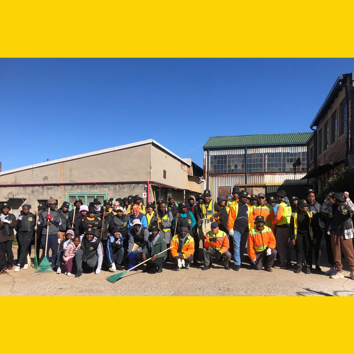 Today, we'd like to give a big thank you to all the organisations and volunteers that came together for the community clean up on Youth Day!#youthday #communitycleanup @CleanerJoburg #partofmore @JhbPartnership #makersvalleycommunity @CityofJoburgZA #socialemploymentfund